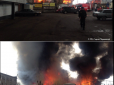 У Петербурзі грандіозна пожежа (відео)