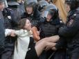 Затримали вже кілька сотень: РосЗМІ повідомили про останні події на антикорупційному мітингу у Москві