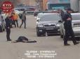 Стрілянина у столиці: У Дніпровському районі Києва поліція затримала автозлодіїв (фото)