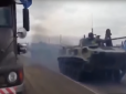 Для придушення протестів далекобійників Кремль використав гелікоптери та бронетехніку (відео)